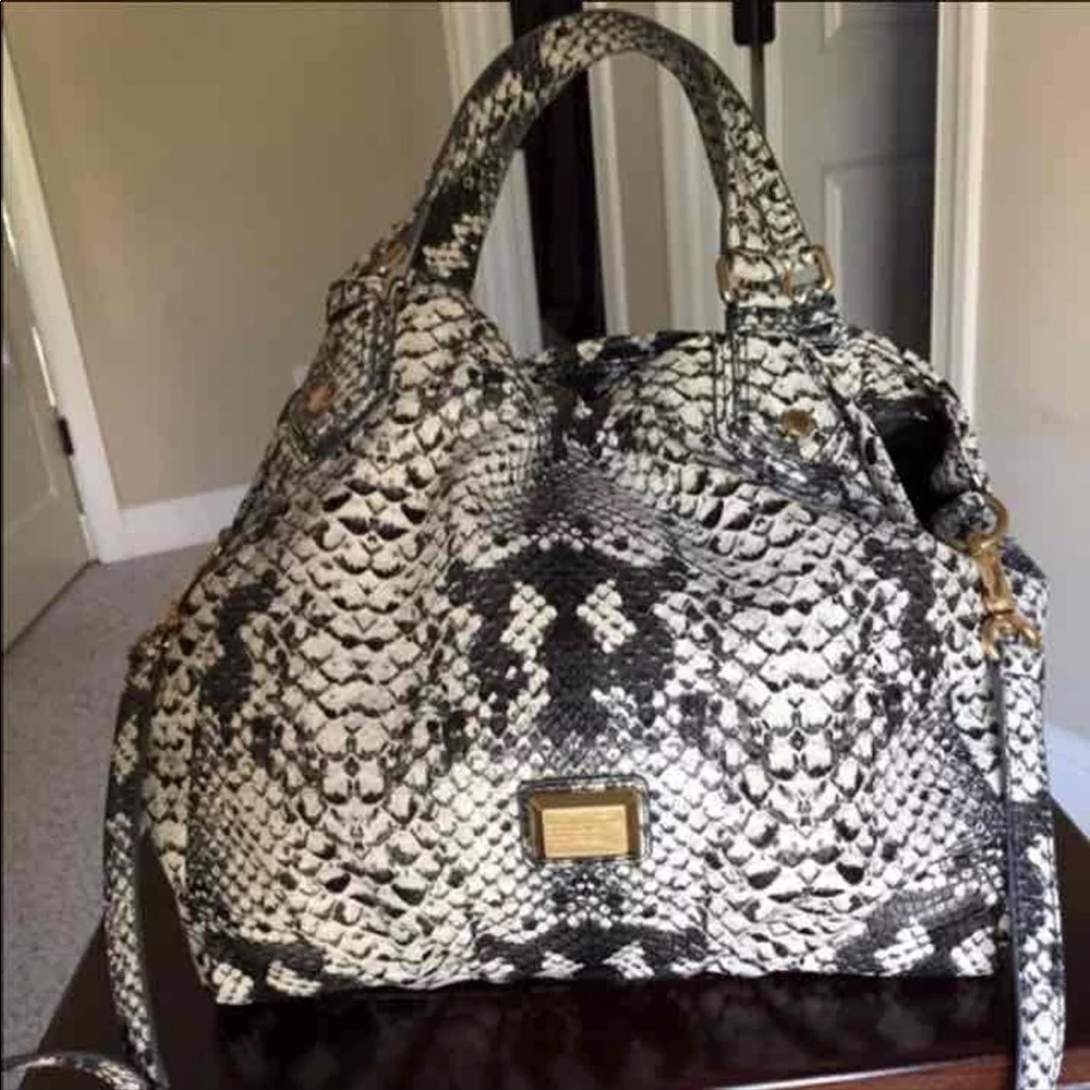 Authentic Marc Jacobs snake skin bag.